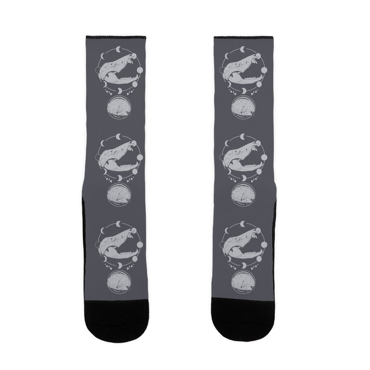 Occult Trash Possum Socks