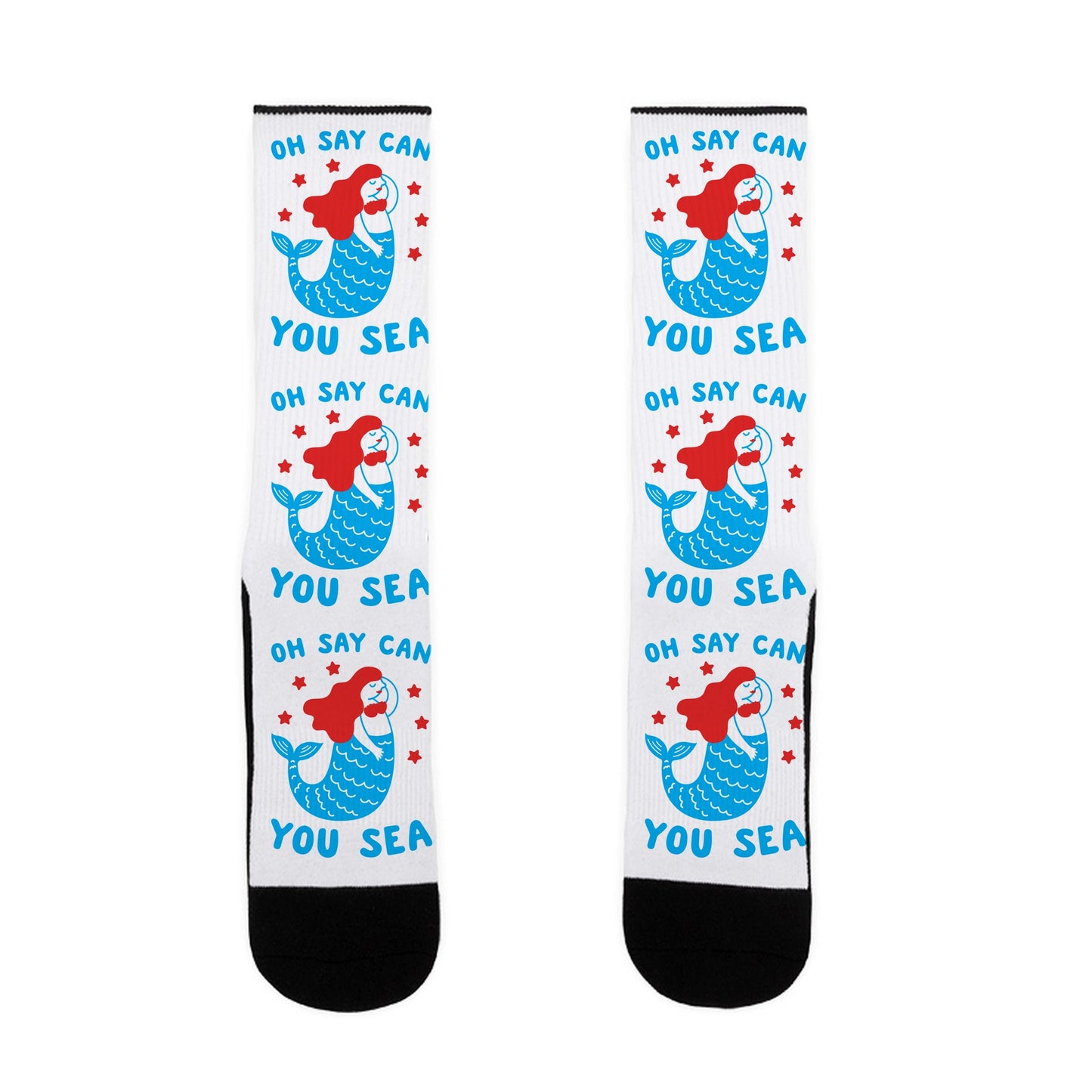 Oh Say Can You Sea Socks