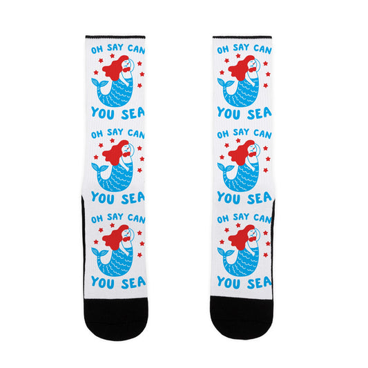Oh Say Can You Sea Socks
