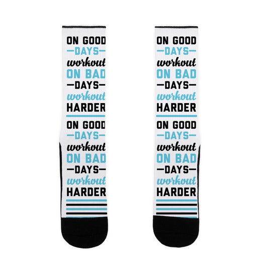 On Good Days Workout Socks