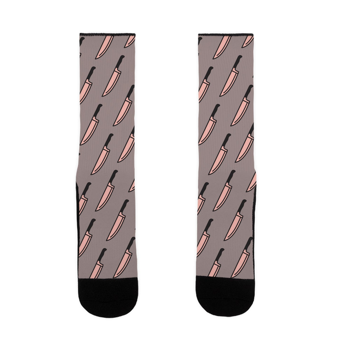 Pink Knife Socks