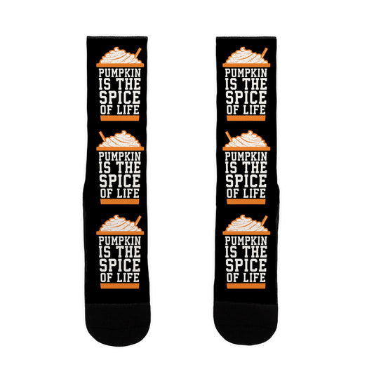 Pumpkin is the Spice of Life Socks