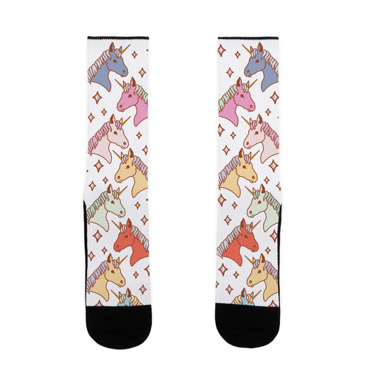 Rainbow Unicorns Socks