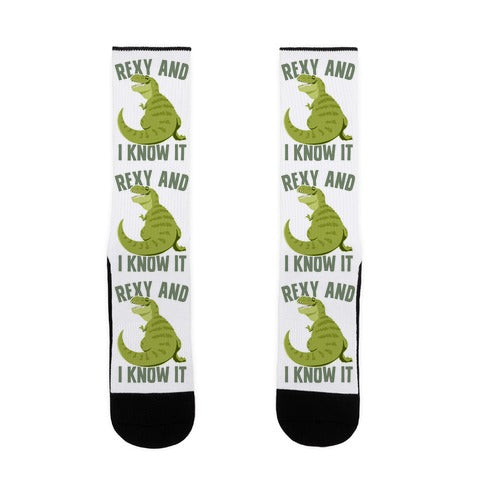 Rexy and I know it Socks