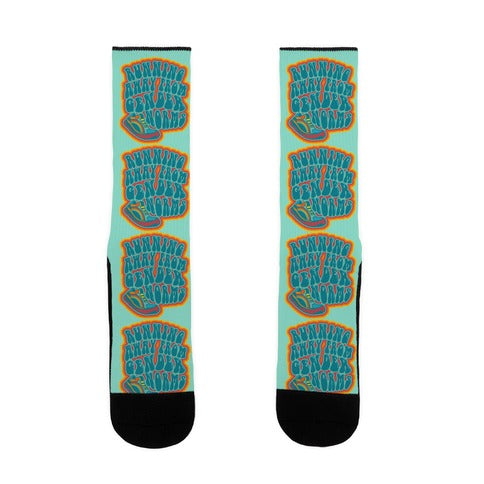 Running Away From Gender Norms Socks