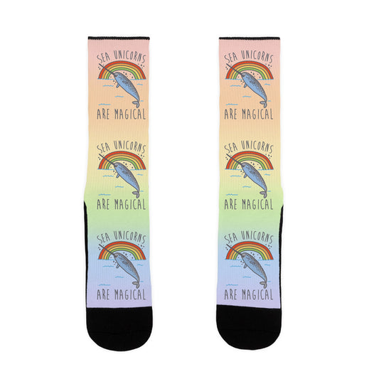 Sea Unicorns Are Magical Socks