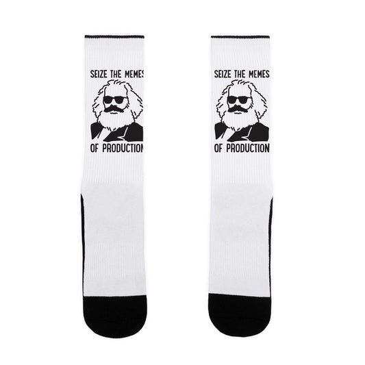 Seize The Memes of Production Socks