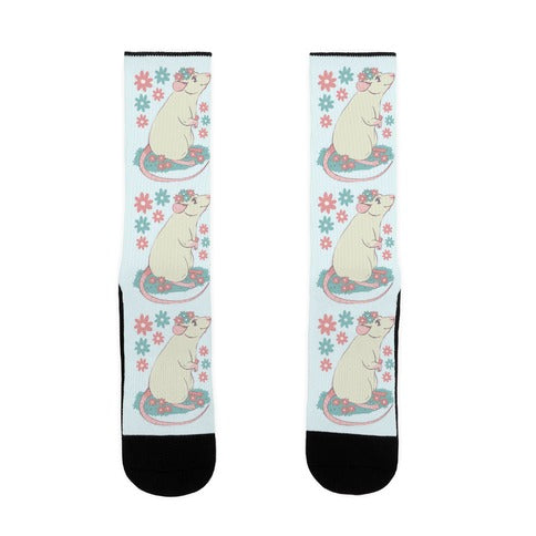 Soft Pastel Rat Socks