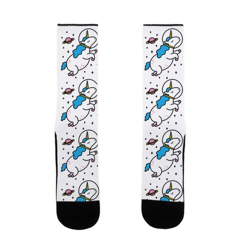 Space Unicorn Socks