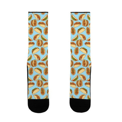 Taco Vulvas Pattern  Socks