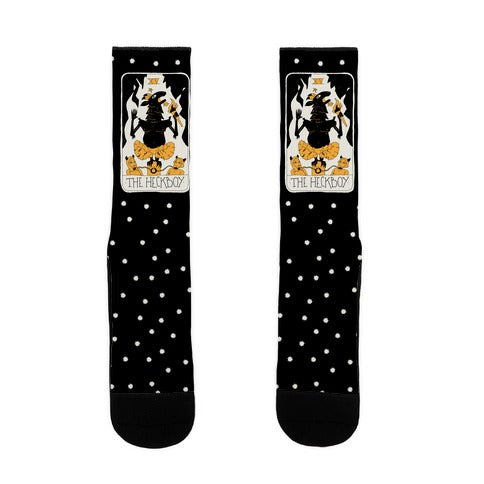 The Heckboy Tarot Card Socks