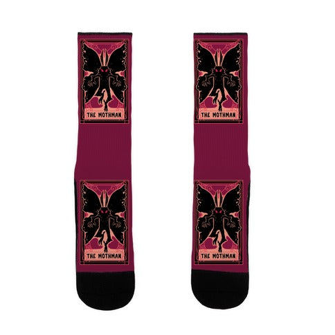 The Mothman Tarot Socks