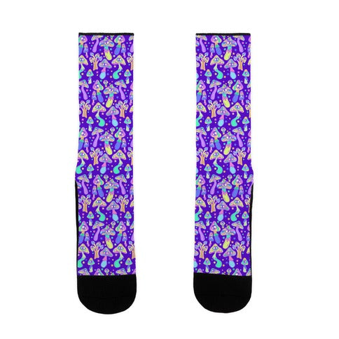 The Mushrooms Have Eyes Socks