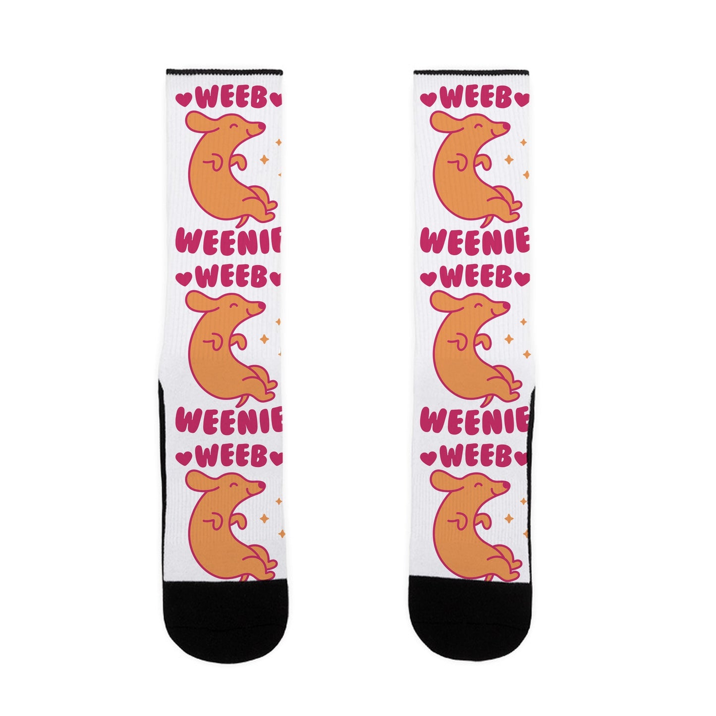 Weeb Weenie Dachshund Socks