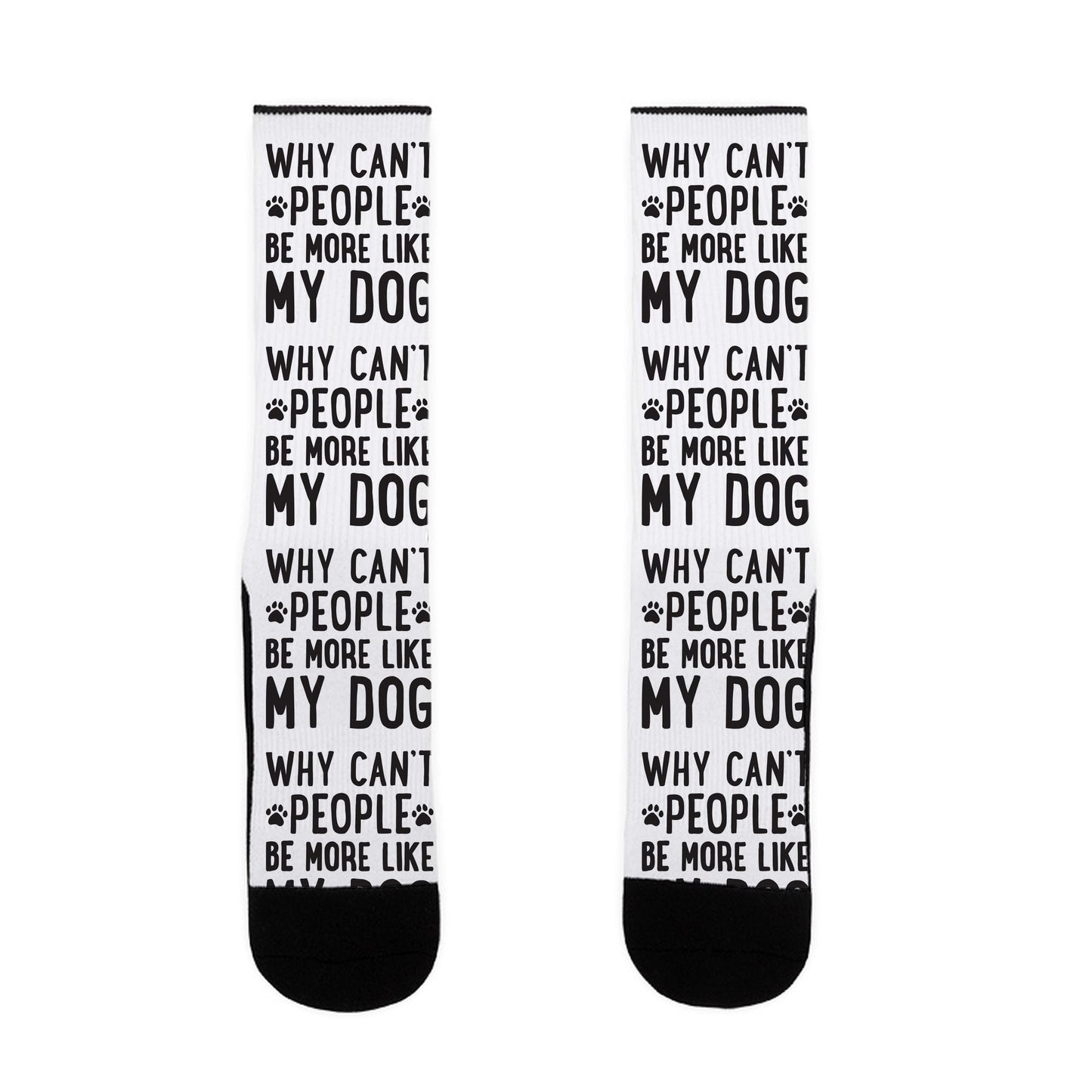 Why Can't People Be More Like My Dog Socks
