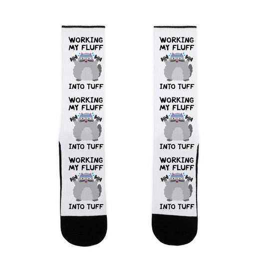 Working My Fluff Into Tuff Cat Socks