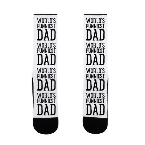 World's Punniest Dad  Socks