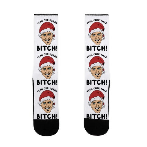 Yeah Christmas Bitch Socks