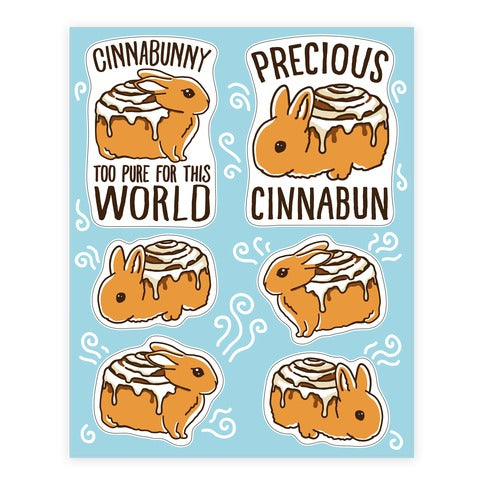 Cinnabunny Sheet Sticker Sheet