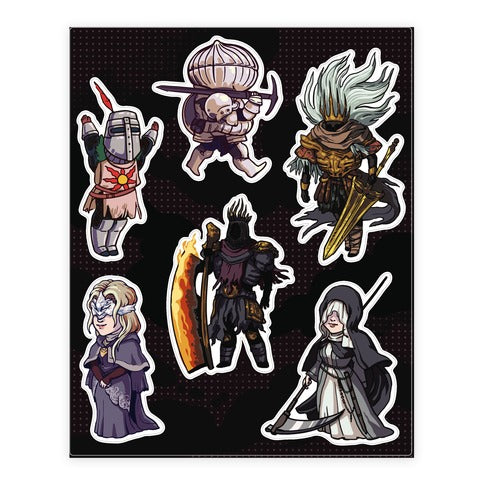 Cutie Souls  Sticker Sheet