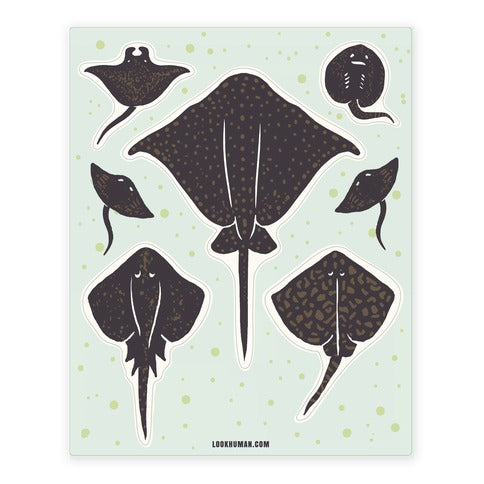 Stingray Sticker Sheet