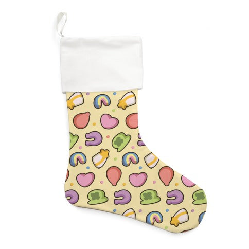 Lucky Marshmallow Pattern Stocking