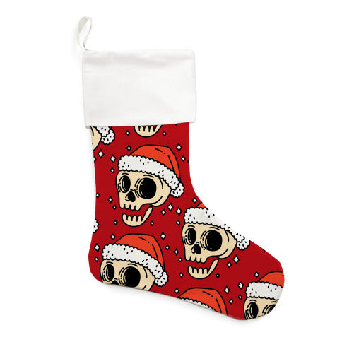 Santa Skull Stocking