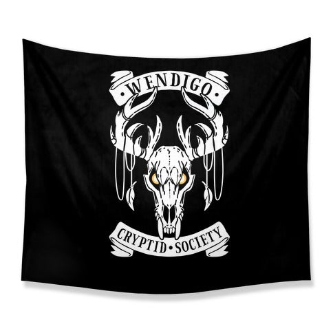 Wendigo Cryptid Society Tapestry