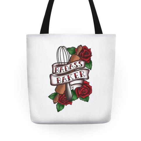 Badass Baker Tote Bag