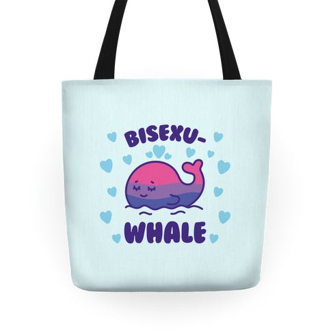 Bisexu-Whale Tote Bag