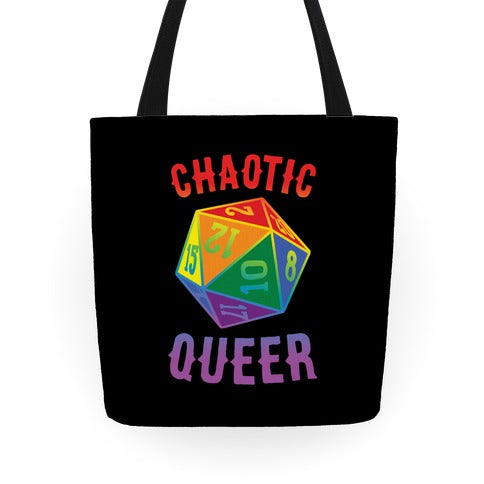 Chaotic Queer Tote Bag
