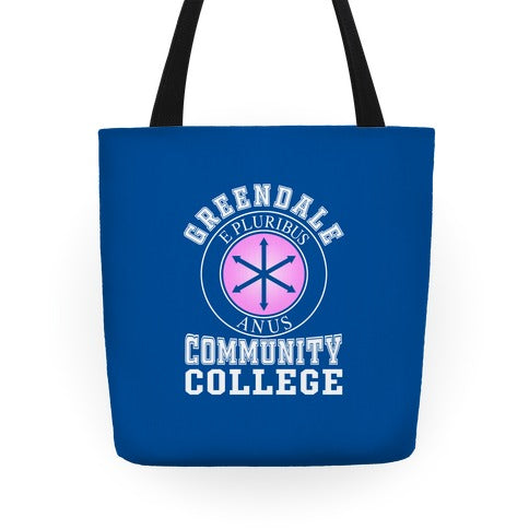 Greendale Community College Tote Bag