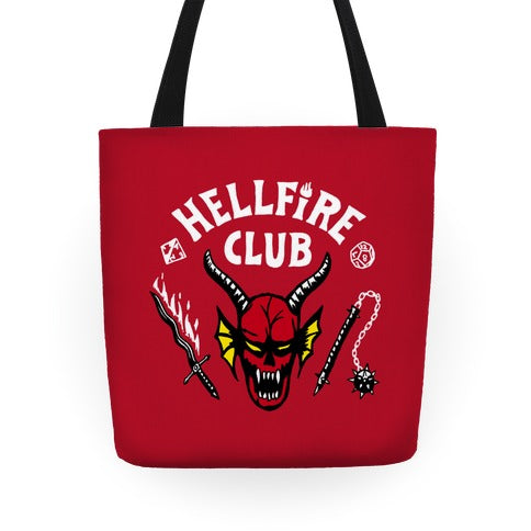 Hellfire D&D Club Tote Bag