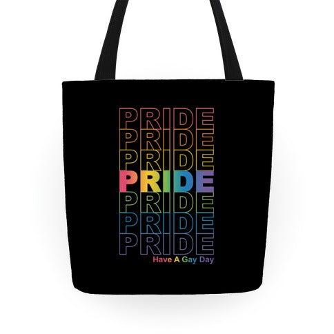 Pride Thank You Bag Parody Tote Bag