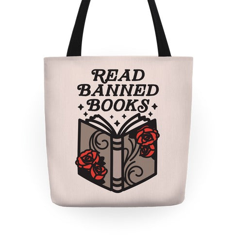 Read Banned Books Tote Bag