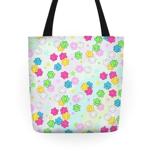 Konpeitō Candy Star Pattern Tote Bag