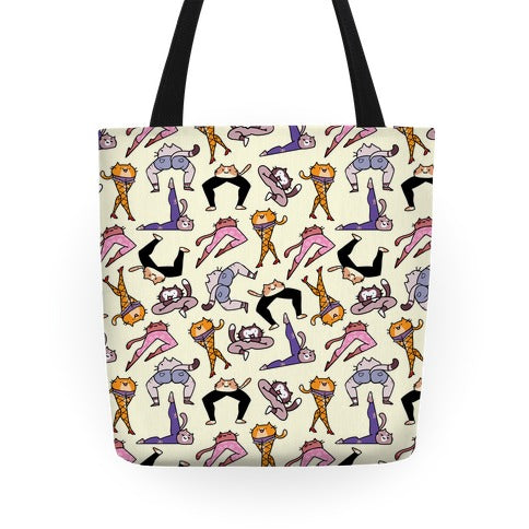 Leggy Cats Tote Bag