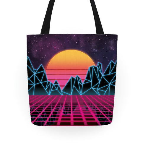 Synthwave Tote Bag