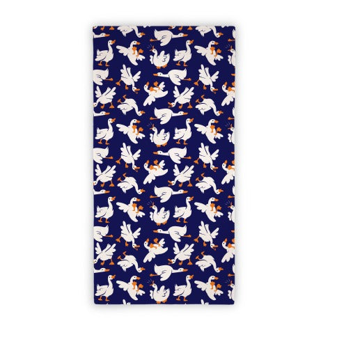 Goose Pattern Towel
