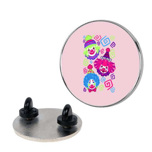 Kawaii Clowns Pin