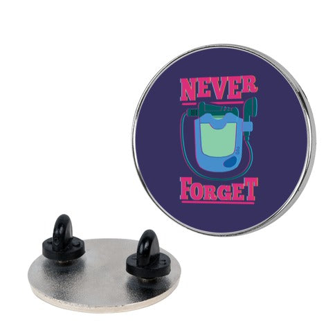 Never Forget Hit Clips Pin