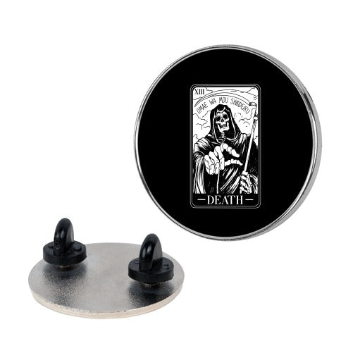 Omae Wa Mou Shindeiru Death Tarot Card Pin
