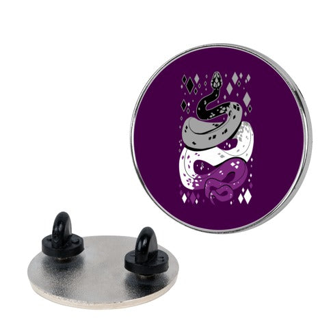 Pride Snakes: Ace Pin