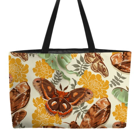 Moths & Marigolds Weekender Tote