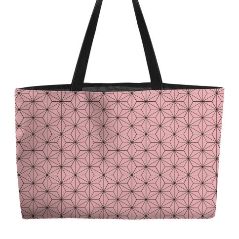 Nezuko Pattern Weekender Tote