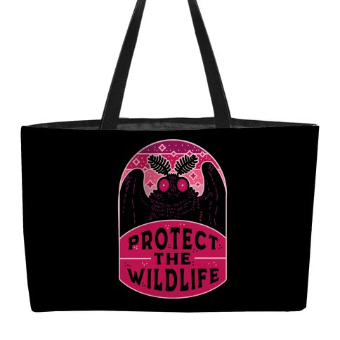 Protect the Wildlife (Mothman) Weekender Tote