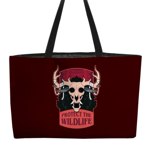 Protect The Wildlife (Wendigo) Weekender Tote