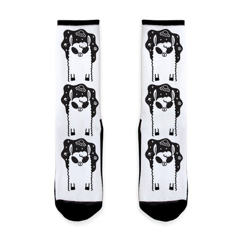 Allien - Llama Alien Socks