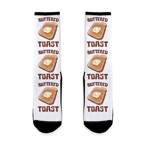 Buttered Toast Socks