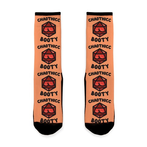 Chaothicc Booty d20 Socks